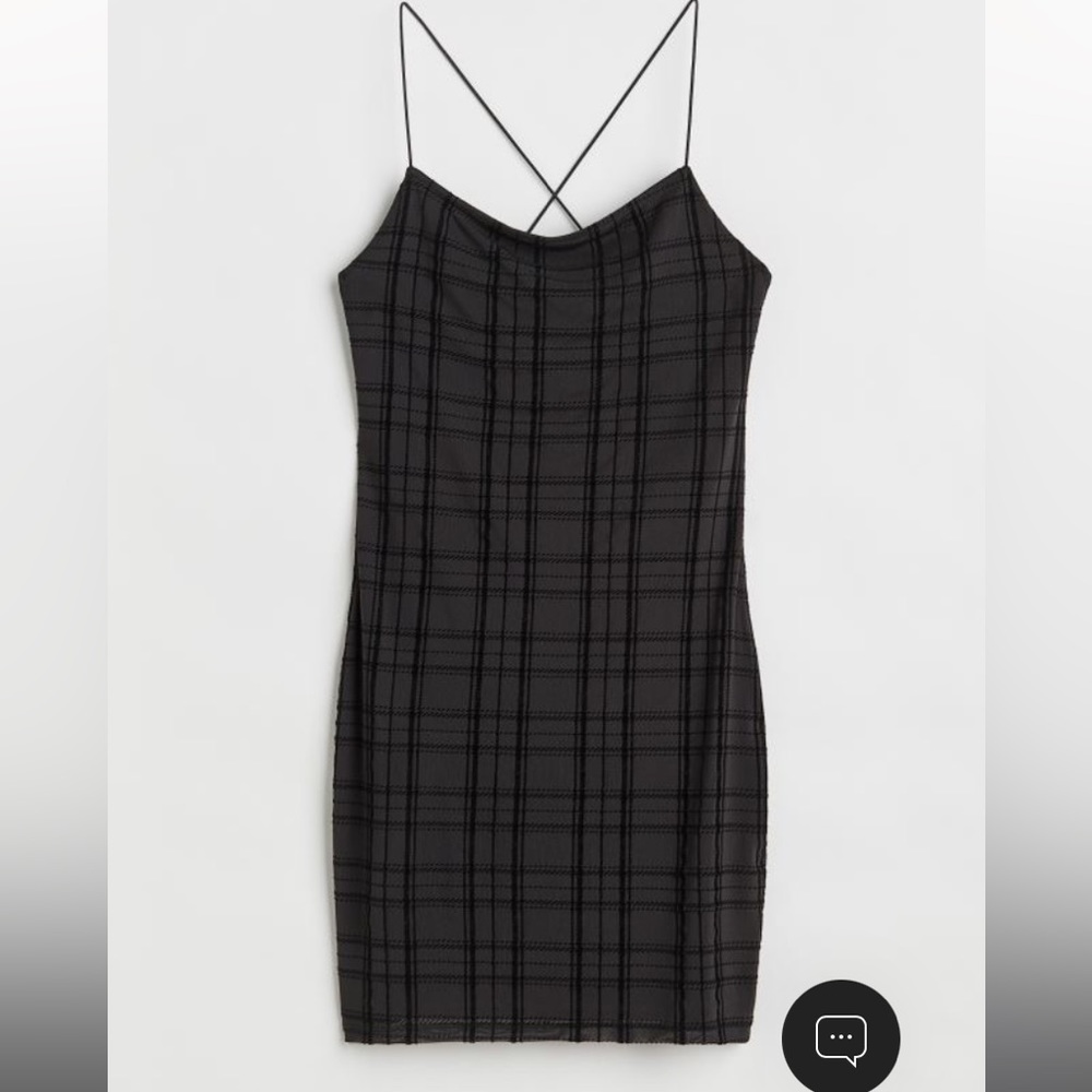 Open-backed Bodycon Dress black M